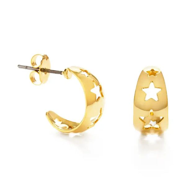 Vintage Style Star Earrings Amano Studio Jewelry - Earrings
