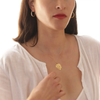 Monstera Leaf Necklace - Gold Amano Studio Jewelry - Necklaces