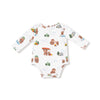 0-3M Long Sleeve Bodysuit Onesie - Bigfoot Camping Angel Dear Apparel & Accessories - Clothing - Baby & Toddler - One-Pieces & Onesies
