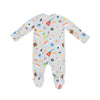 0-3M Zipper Footie Baby Sleepwear - Sushi Angel Dear Apparel & Accessories - Clothing - Baby & Toddler - One-Pieces & Onesies