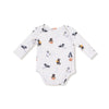 12-18M Long Sleeve Bodysuit Onesie - Sporty Puppies Angel Dear Apparel & Accessories - Clothing - Baby & Toddler - One-Pieces & Onesies
