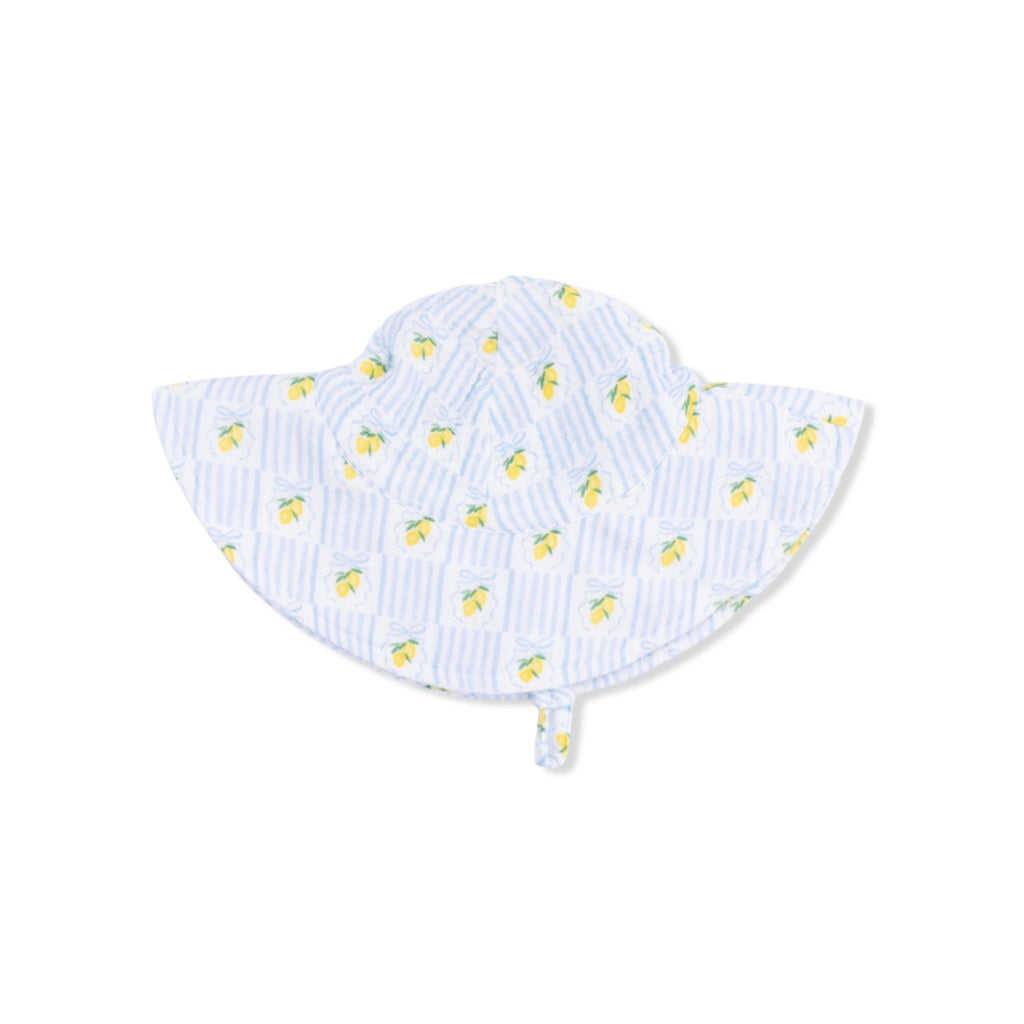 12-24M Wide Brim Sun Hat - Lovely Lemons Angel Dear Apparel & Accessories - Clothing - Baby & Toddler - One-Pieces & Onesies