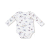 3-6M Long Sleeve Bodysuit Onesie - Migrating Mallards Angel Dear Apparel & Accessories - Clothing - Baby & Toddler - One-Pieces & Onesies