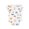 3-6M Short Sleeve Bodysuit Onesie - Charcuterie Cuties Angel Dear Apparel & Accessories - Clothing - Baby & Toddler - One-Pieces & Onesies