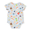 3-6M Short Sleeve Bodysuit Onesie - Sushi Angel Dear Apparel & Accessories - Clothing - Baby & Toddler - One-Pieces & Onesies