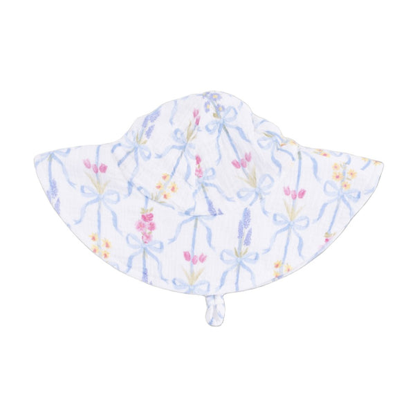 6-12M Wide Brim Sun Hat - Ribbon Bouquets Angel Dear Apparel & Accessories - Clothing - Baby & Toddler - One-Pieces & Onesies