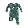 Zipper Footie Baby Sleepwear - Camping Veggies Angel Dear Apparel & Accessories - Clothing - Baby & Toddler - One-Pieces & Onesies