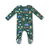Zipper Footie Baby Sleepwear - Camping Veggies Angel Dear Apparel & Accessories - Clothing - Baby & Toddler - One-Pieces & Onesies