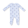 Zipper Footie Baby Sleepwear - Lil Bro Angel Dear Apparel & Accessories - Clothing - Baby & Toddler - One-Pieces & Onesies
