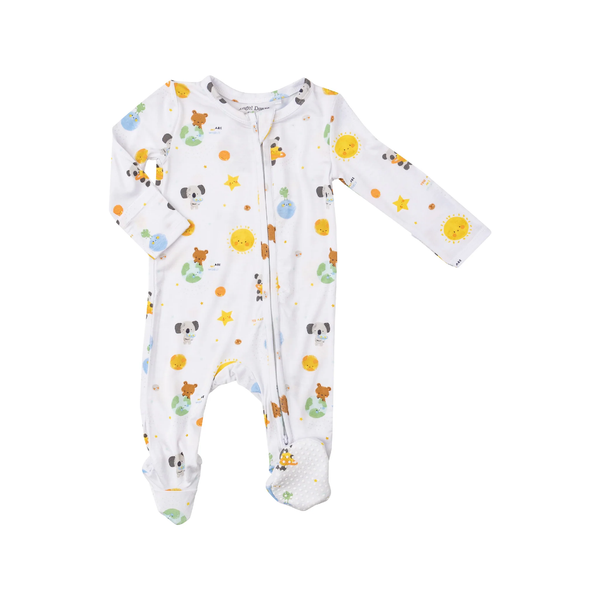 Zipper Footie - Baby Solar System Angel Dear Apparel & Accessories - Clothing - Baby & Toddler - One-Pieces & Onesies