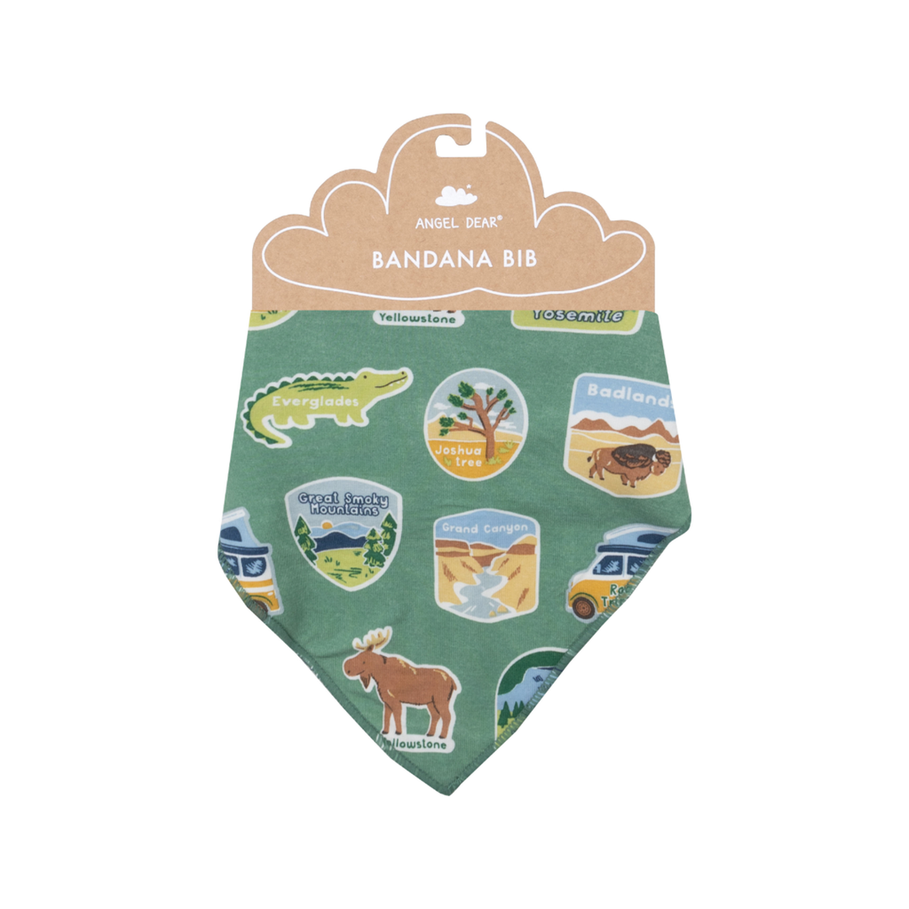 National Park Stickers Bandana Bib Angel Dear Baby & Toddler - Nursing & Feeding - Bibs & Burp Cloths