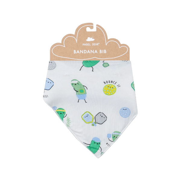 Pickleball Blue Bandana Bib Angel Dear Baby & Toddler - Nursing & Feeding - Bibs & Burp Cloths