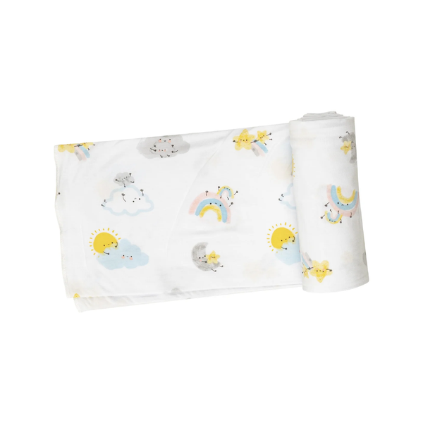 Happy Weather Swaddle Blanket Angel Dear Baby & Toddler - Swaddles & Baby Blankets