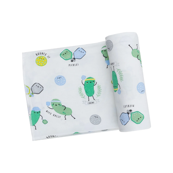 Pickleball Blue Swaddle Blanket Angel Dear Baby & Toddler - Swaddles & Baby Blankets