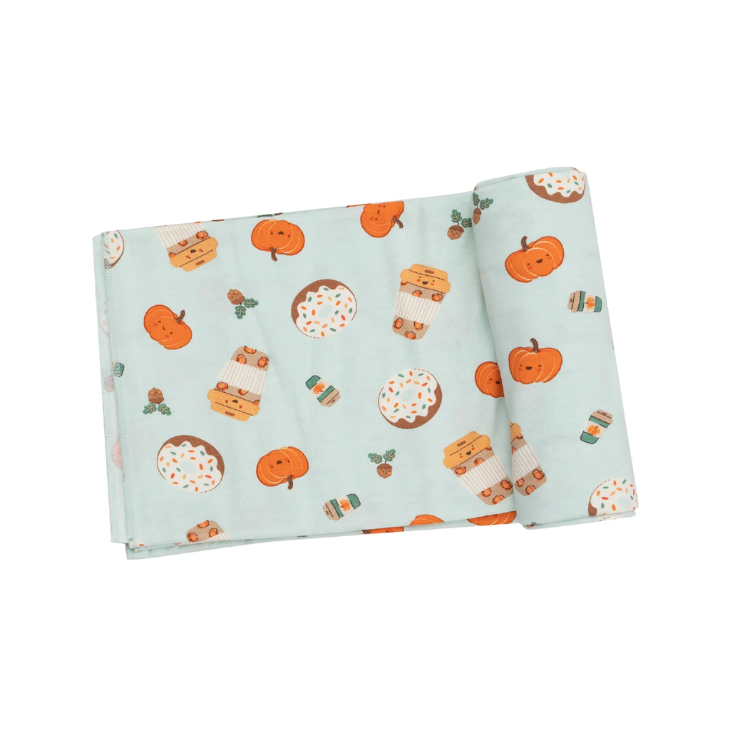 Pumpkin Spice Latte Swaddle Blanket Angel Dear Baby & Toddler - Swaddles & Baby Blankets