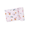 Waffle Swaddle Blanket - Basketball Pink Angel Dear Baby & Toddler - Swaddles & Baby Blankets
