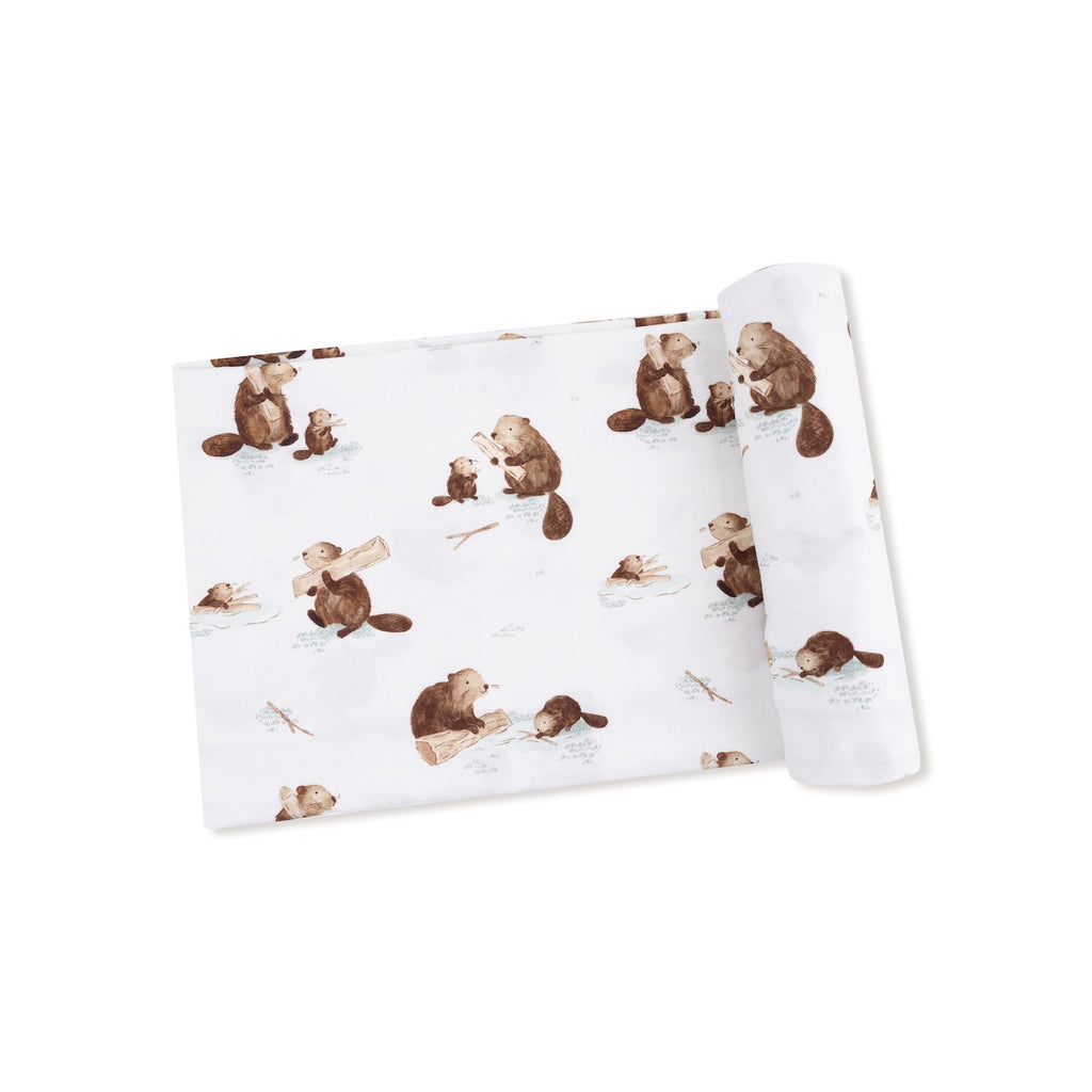 Waffle Swaddle Blanket - Busy Beavers Angel Dear Baby & Toddler - Swaddles & Baby Blankets