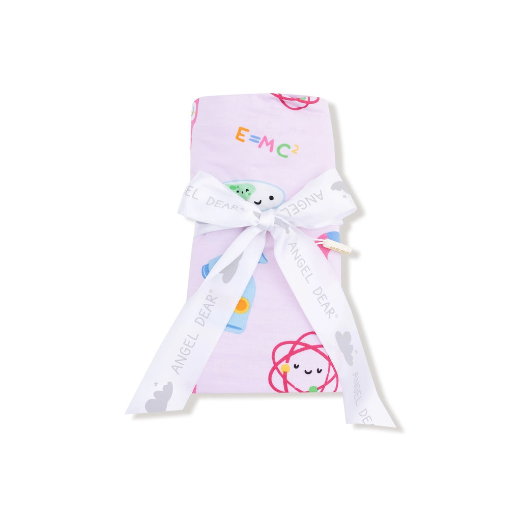 Waffle Swaddle Blanket - Future Scientist - Pink Angel Dear Baby & Toddler - Swaddles & Baby Blankets