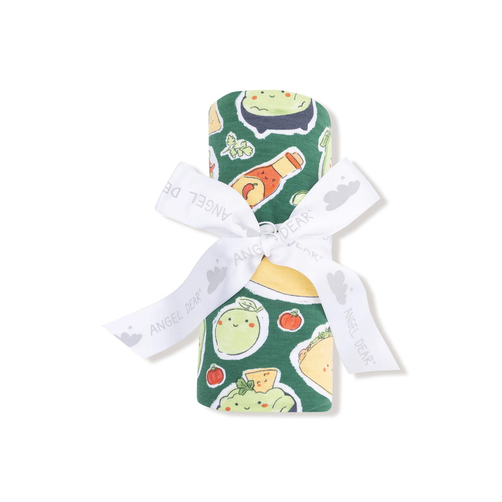 Waffle Swaddle Blanket - Happy Tacos Angel Dear Baby & Toddler - Swaddles & Baby Blankets