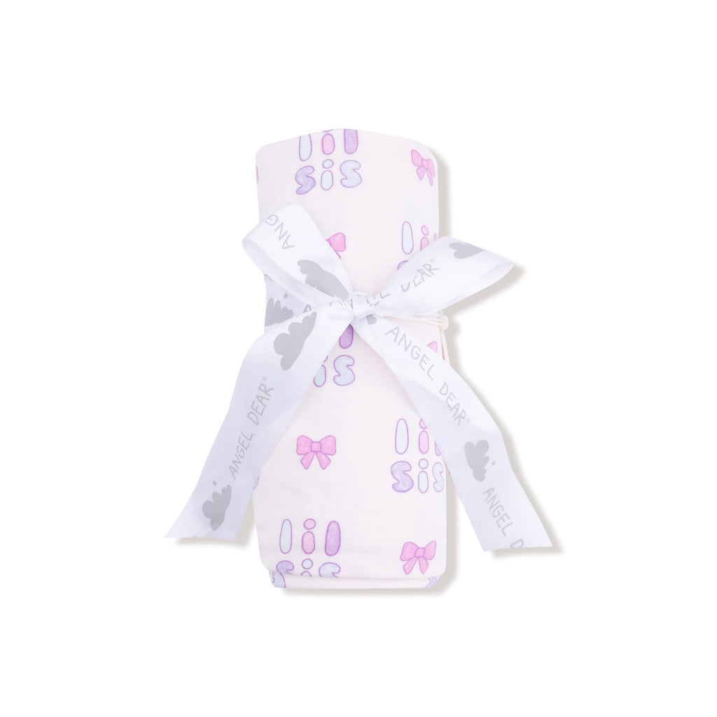 Waffle Swaddle Blanket - Lil Sis Angel Dear Baby & Toddler - Swaddles & Baby Blankets