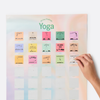 Yoga 50-Day Challenge Scratchable Poster Another Me Home - Wall & Mantle