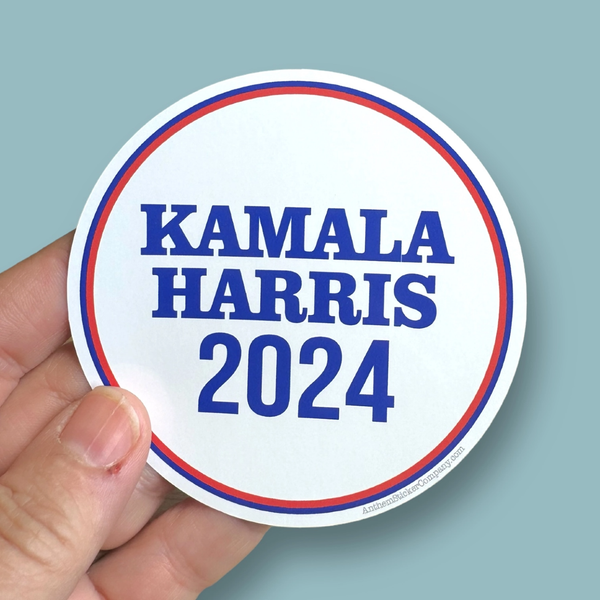 Kamala Harris 2024 Sticker Anthem Sticker Company Impulse - Decorative Stickers