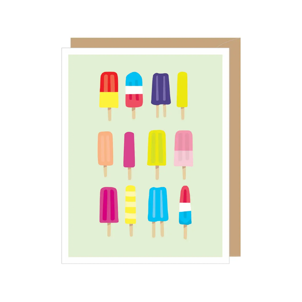 Summer Popsicles Blank Card Apartment 2 Cards Cards - Any Occasion