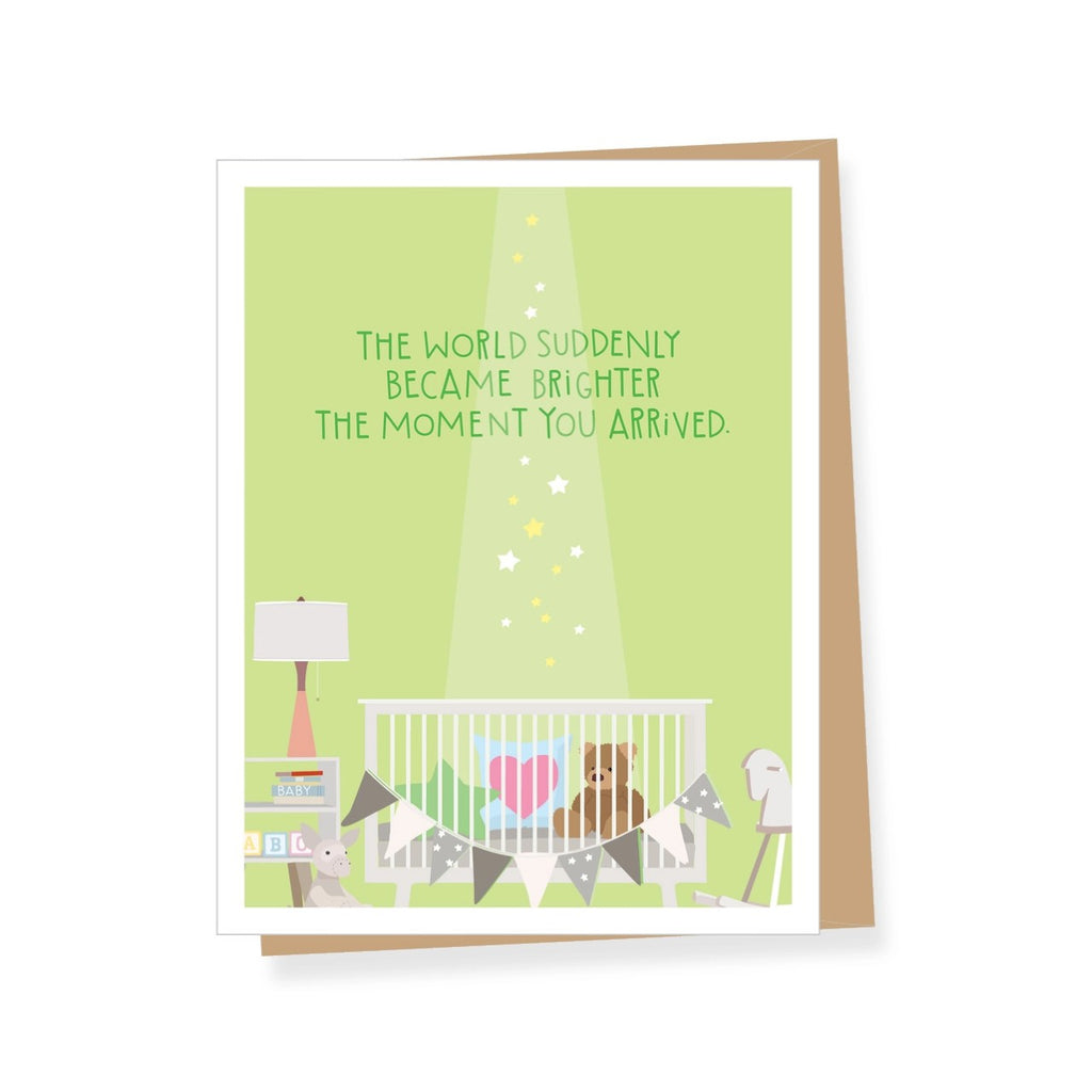 Bright New World Baby Card Apartment 2 Cards Cards - Baby