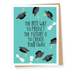 Create Your Own Future Quote Graduation Card Apartment 2 Cards Cards - Graduation