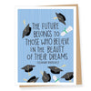 Eleanor Roosevelt Beauty Of Dreams Quote Graduation Card Apartment 2 Cards Cards - Graduation