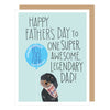Dachshund Legendary Father's Day Card Apartment 2 Cards Cards - Holiday - Father's Day