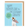 Jack Russell Legendary Grandpa Father's Day Card Apartment 2 Cards Cards - Holiday - Father's Day