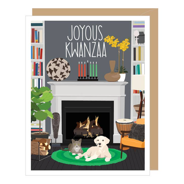 Joyous Kwanzaa Card Apartment 2 Cards Cards - Holiday - Kwanzaa