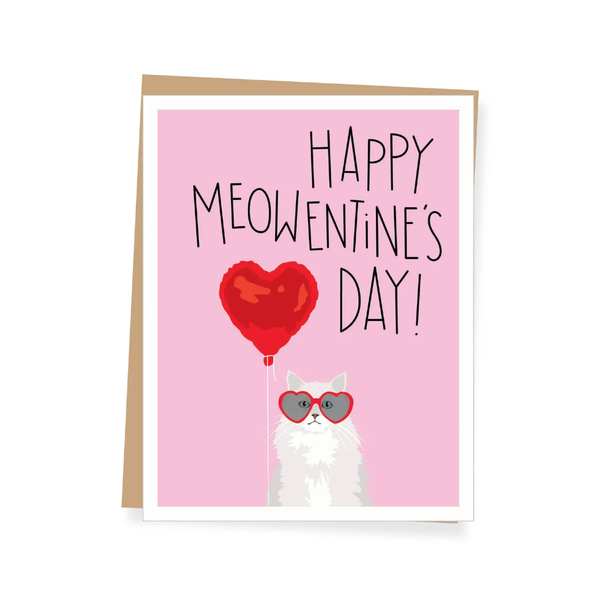 Cat Meowentine Valentine's Day Card Apartment 2 Cards Cards - Holiday - Valentine's Day