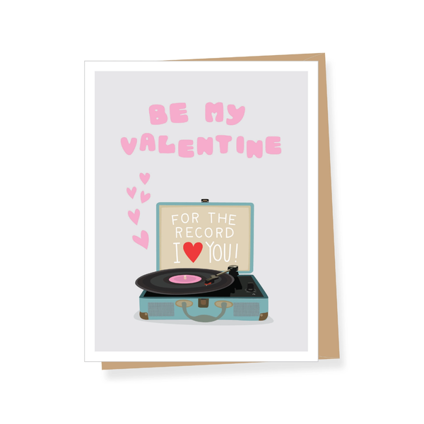 For The Record Valentine's Day Card Apartment 2 Cards Cards - Holiday - Valentine's Day