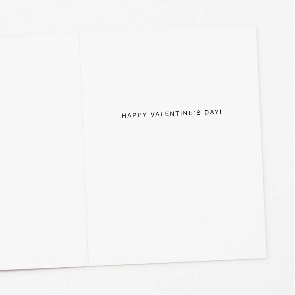 My Heart Is Happy Pink Valentine's Day Card Apartment 2 Cards Cards - Holiday - Valentine's Day