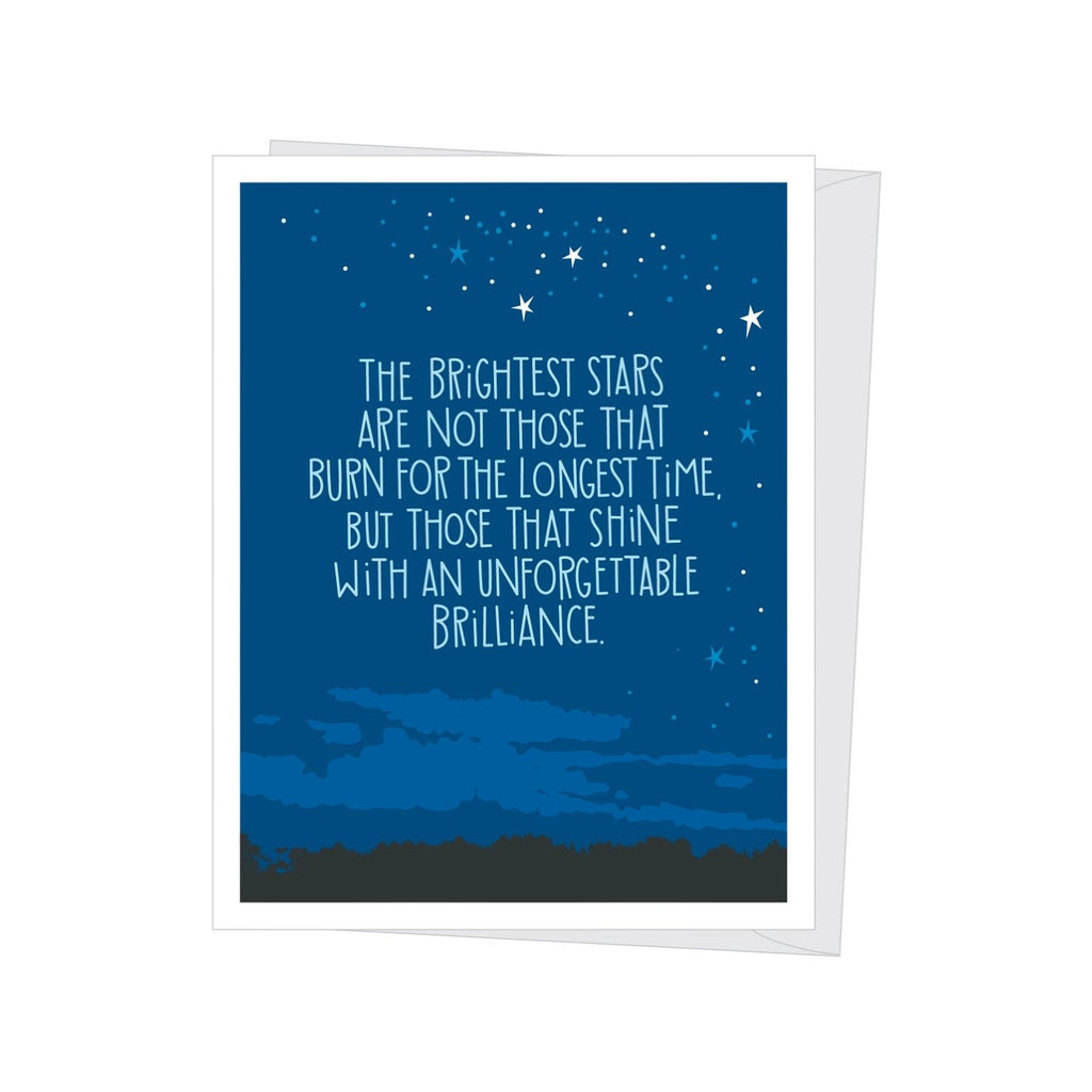 Brightest Stars Sympathy Card Apartment 2 Cards Cards - Sympathy