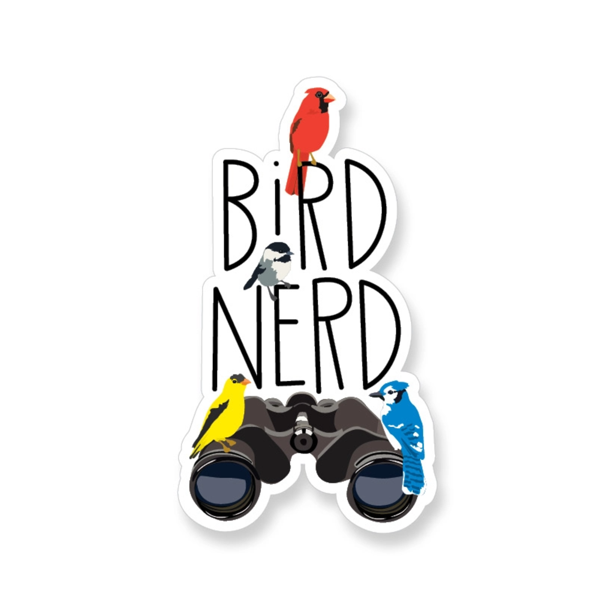 Bug Nerd Sticker Bird Nerd Sticker – Urban General Store