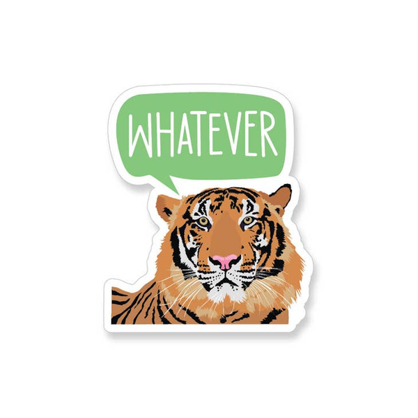 Whatever Tiger Sticker Apartment 2 Cards Impulse - Decorative Stickers