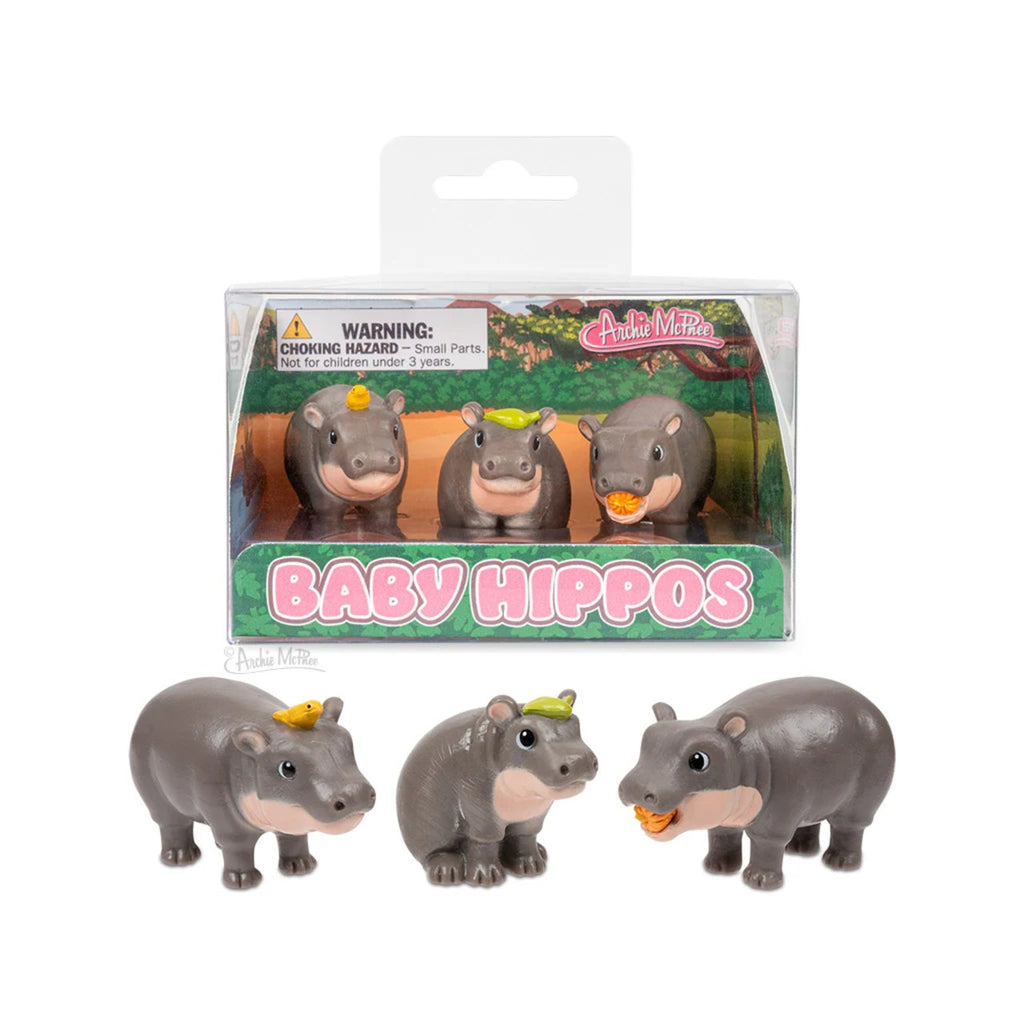 Baby Hippos Archie McPhee Toys & Games - Action & Toy Figures