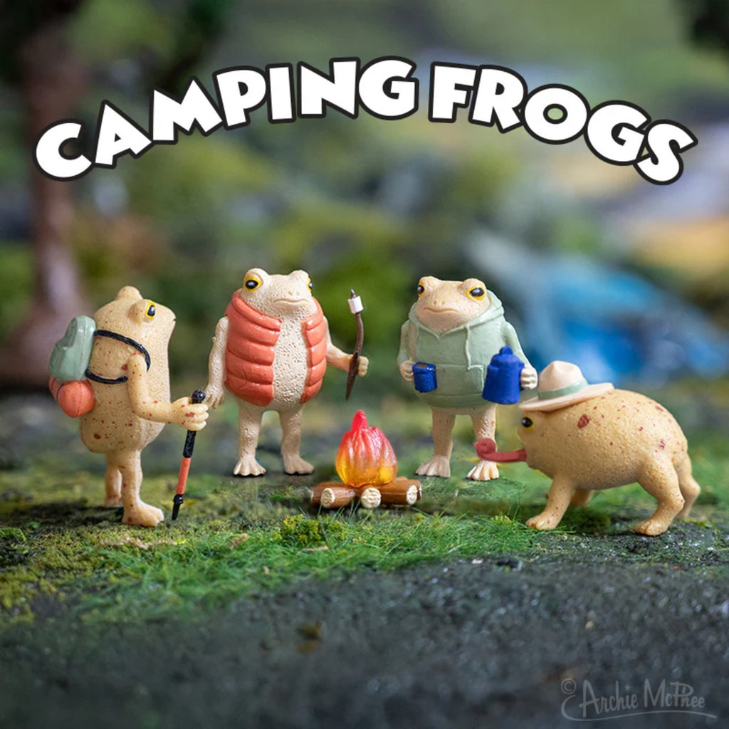 Camping Frogs Archie McPhee Toys & Games - Action & Toy Figures
