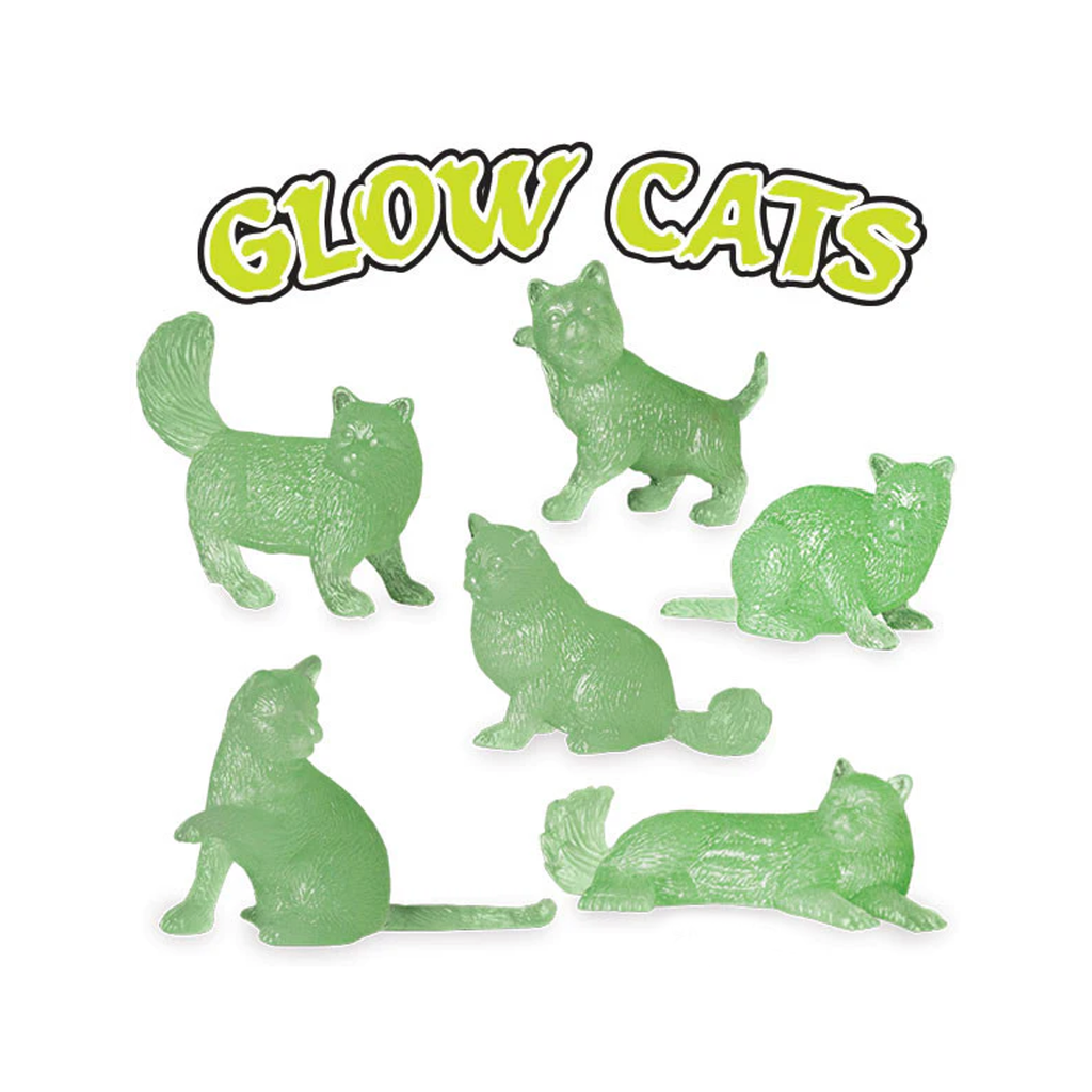 Glow Cats Archie McPhee Toys & Games - Action & Toy Figures