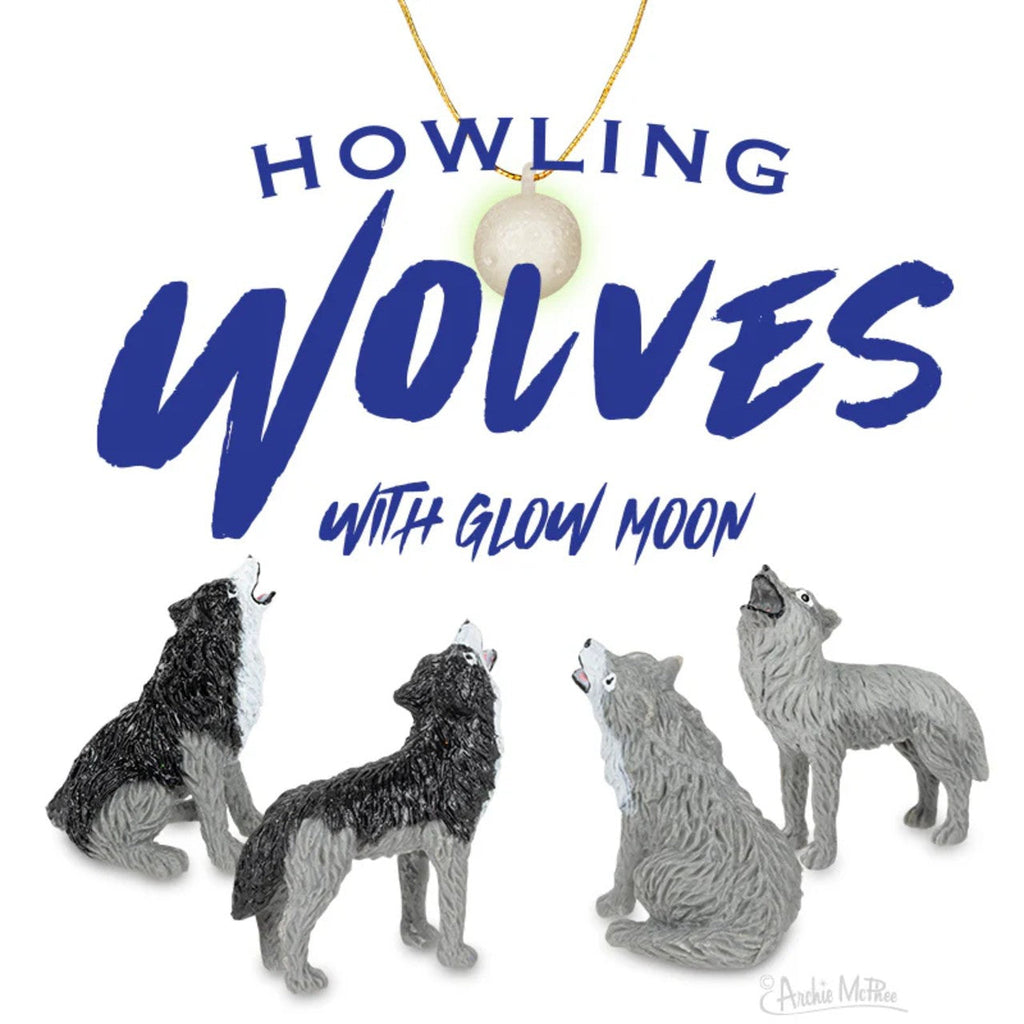 Howling Wolves Playset Archie McPhee Toys & Games - Action & Toy Figures