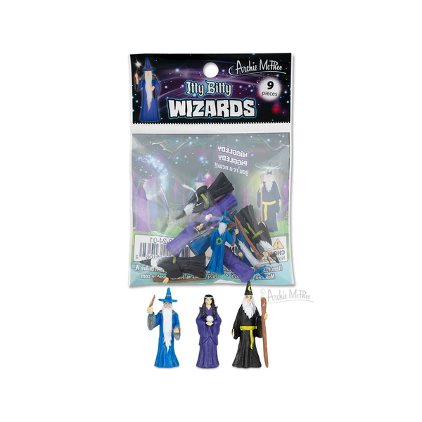 Itty Bitty Wizards Toy Archie McPhee Toys & Games - Action & Toy Figures