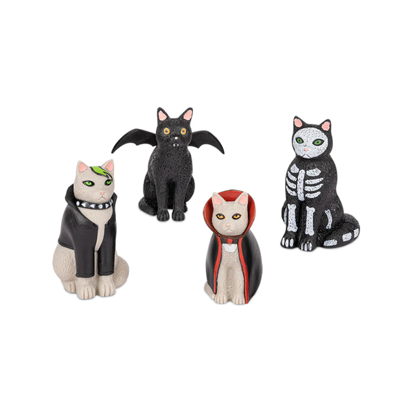 Goth Cats Archie McPhee Toys & Games
