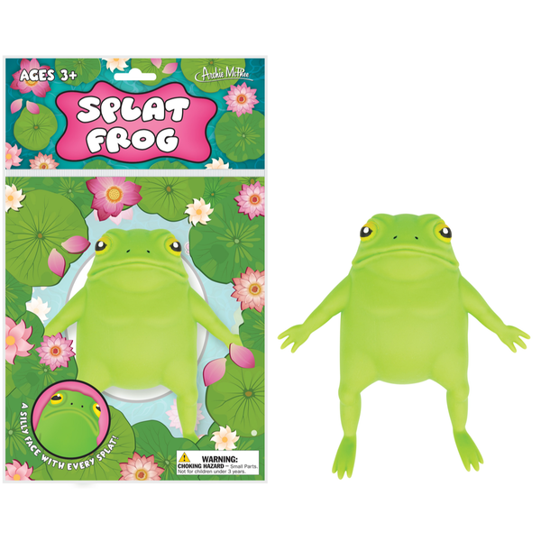 Splat Frog Toy Archie McPhee Toys & Games