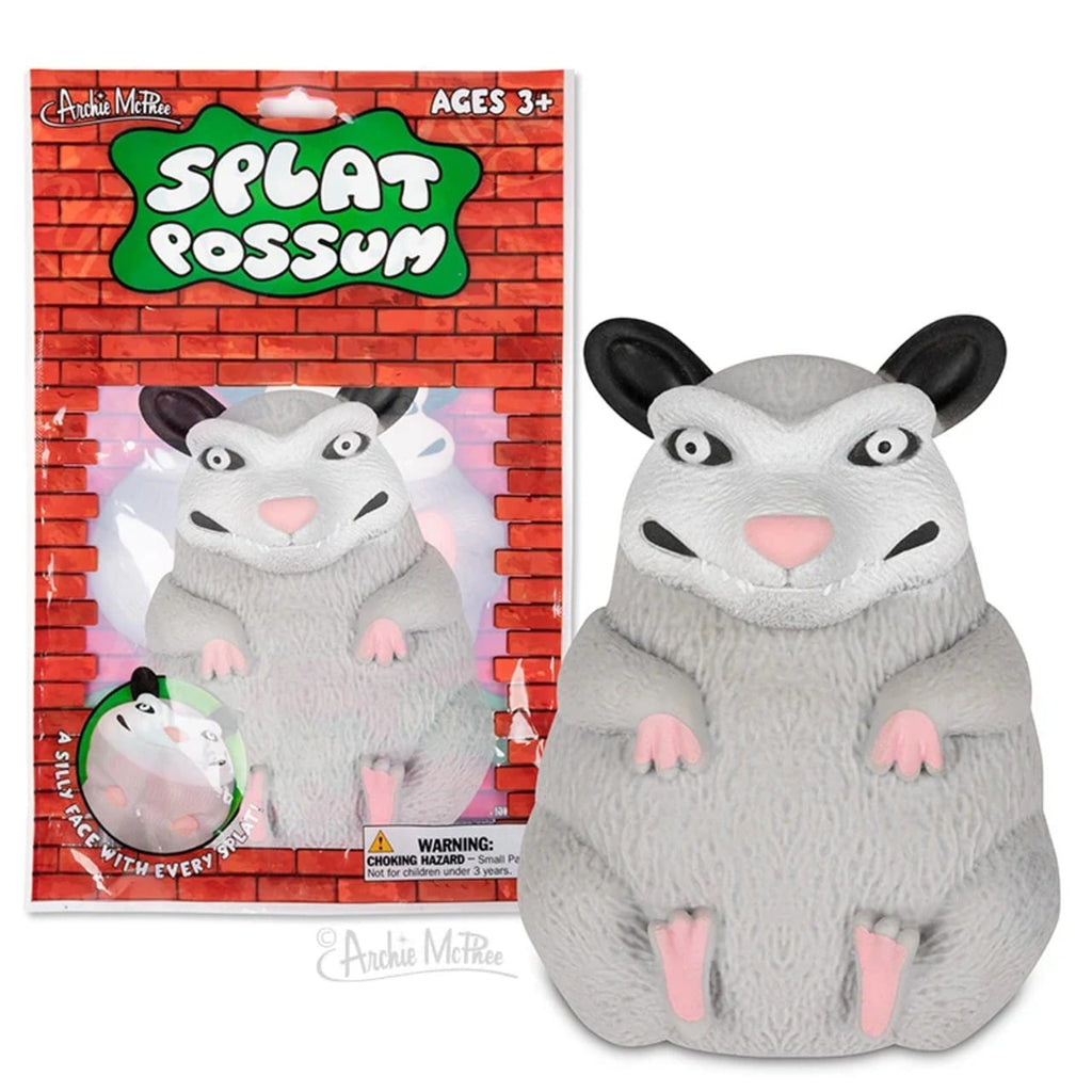 Splat Possum Toy Archie McPhee Toys & Games