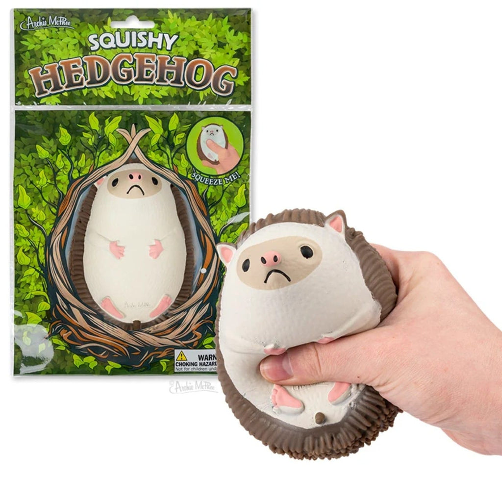 Squishy Hedgehog Toy Archie McPhee Toys & Games