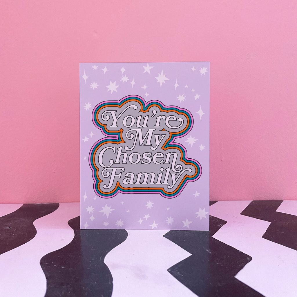 You're My Chosen Family Blank Card Ash + Chess Cards - Any Occasion