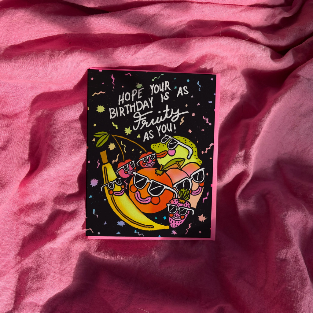 Fruity Birthday Card Ash & Chess Cards - Birthday